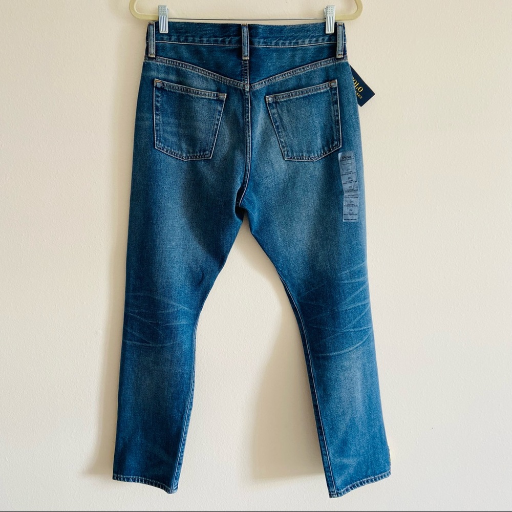 New Polo Ralph Lauren The Callen High Rise Slim Jeans southwestern beading boho - Picture 9 of 11